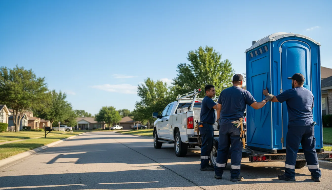 Portable Toilet Rental in Rocky Comfort, MO near me